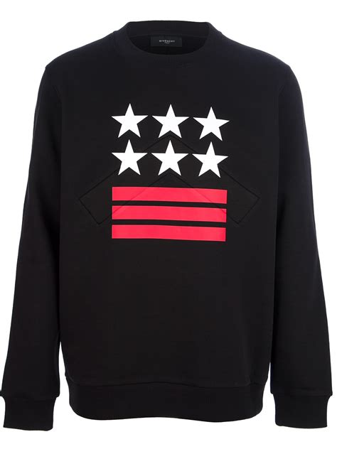 givenchy stars and stripes sweatshirt